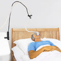 Adjustable CPAP Hose Holder for Bed – Anti-Tangle CPAP Hose Lift & Mask Hanger with Clamp